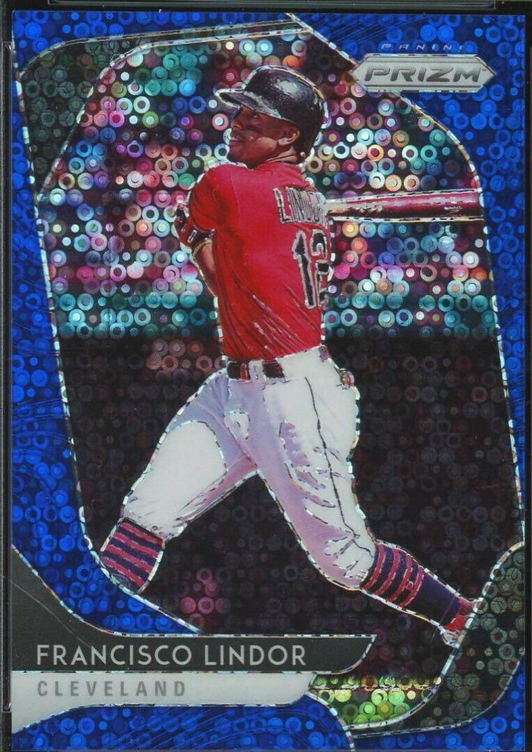 Francisco Lindor [Blue Donut Circles Prizm] #138
