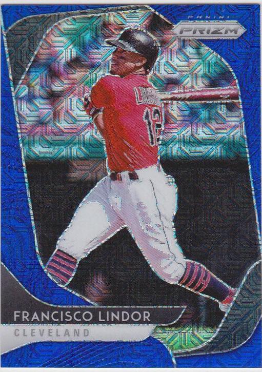 Francisco Lindor [Blue Mojo Prizm] #138