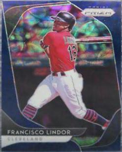 Francisco Lindor [Navy Blue Kaleidoscope Prizm] #138