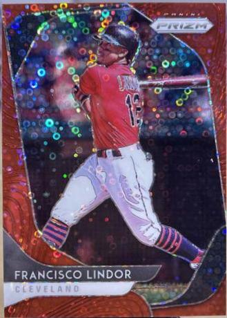 Francisco Lindor [Red Donut Circles Prizm] #138