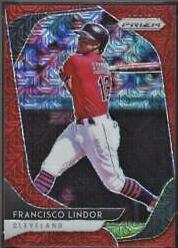 Francisco Lindor [Red Mojo Prizm] #138