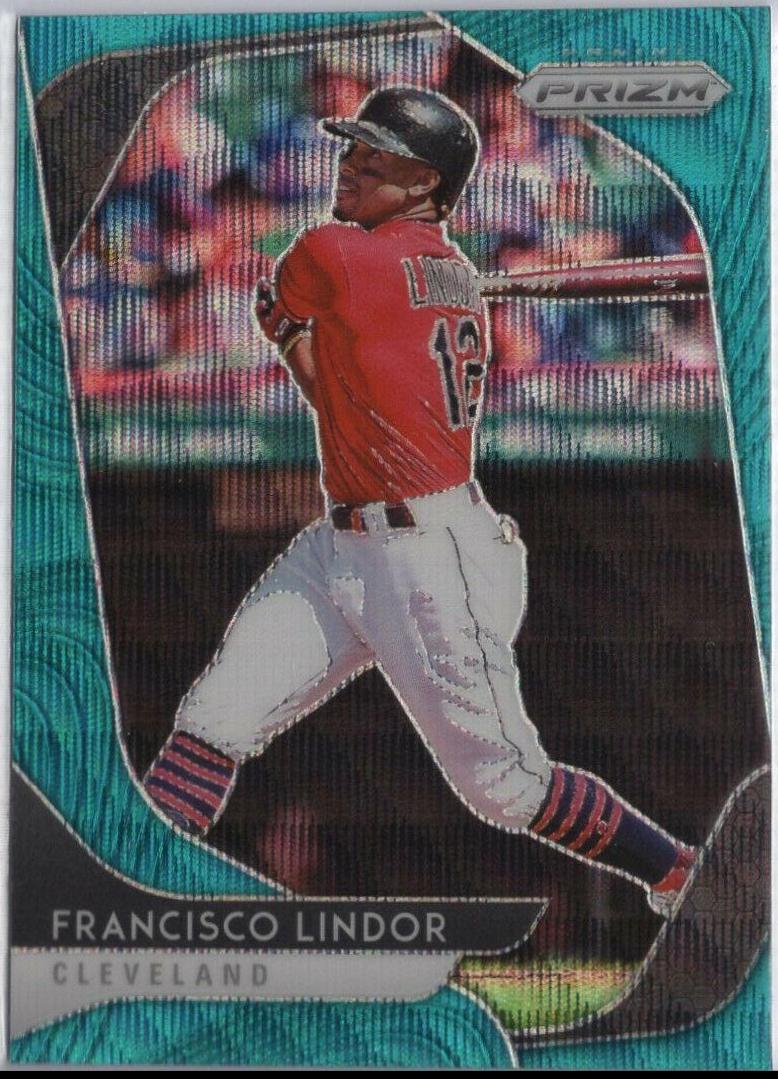 Francisco Lindor [Teal Wave Prizm] #138