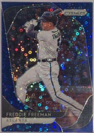 Freddie Freeman [Blue Donut Circles Prizm] #166