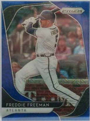 Freddie Freeman [Blue Mojo Prizm] #166