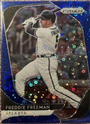 Freddie Freeman [Blue Prizm] #166