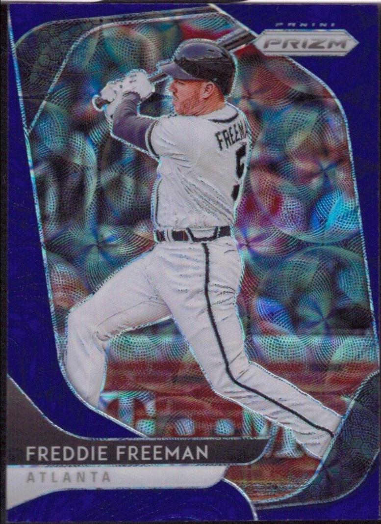 Freddie Freeman [Navy Blue Kaleidoscope Prizm] #166