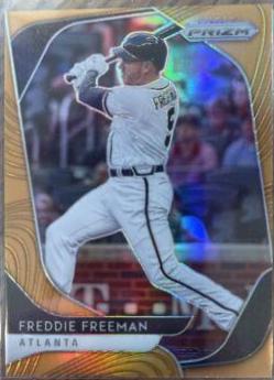 Freddie Freeman [Neon Orange Prizm] #166