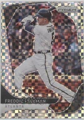 Freddie Freeman [Power Plaid Prizm] #166