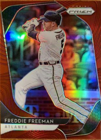 Freddie Freeman [Red Prizm] #166