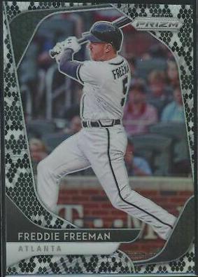 Freddie Freeman [Snake Skin Prizm] #166