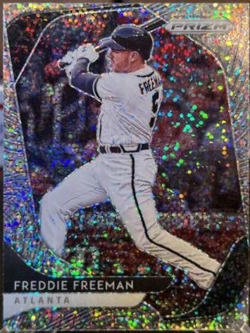 Freddie Freeman [White Sparkle Prizm] #166