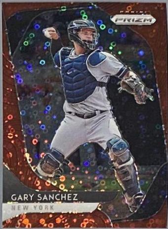 Gary Sanchez [Red Donut Circles Prizm] #82