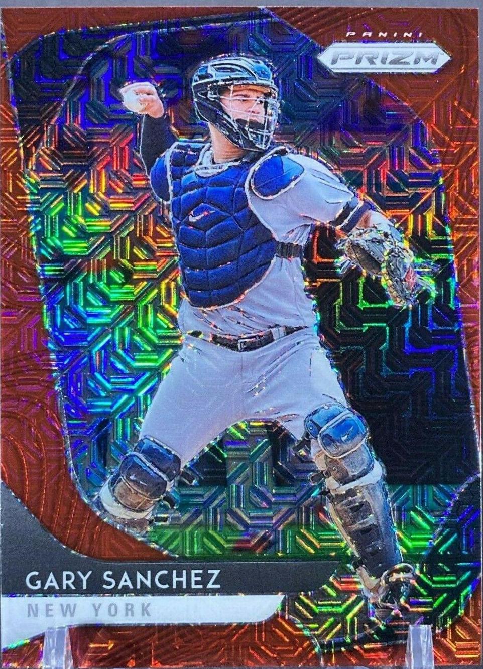Gary Sanchez [Red Mojo Prizm] #82