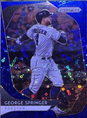 George Springer [Blue Donut Circles Prizm] #86
