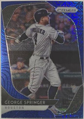 George Springer [Blue Mojo Prizm] #86