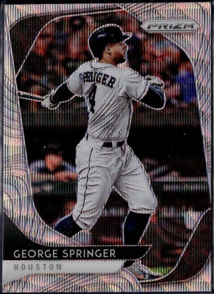 George Springer [Blue Wave Prizm] #86
