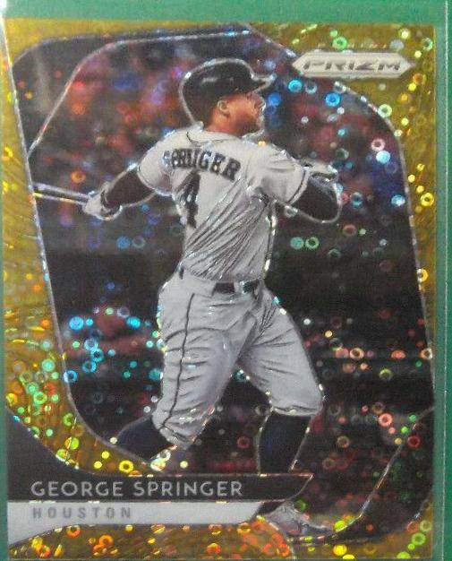 George Springer [Gold Prizm] #86
