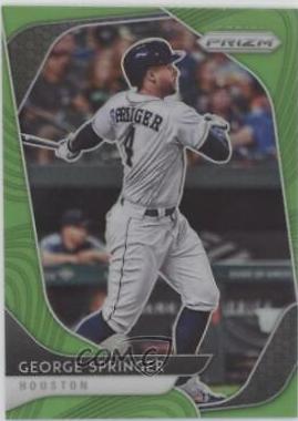 George Springer [Lime Green Prizm] #86