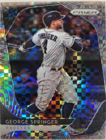 George Springer [Power Plaid Prizm] #86