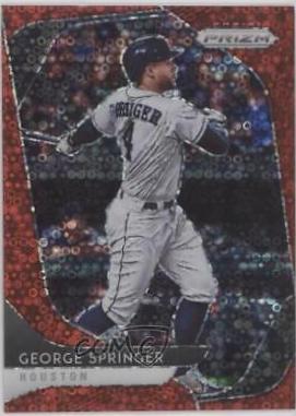 George Springer [Red Donut Circles Prizm] #86