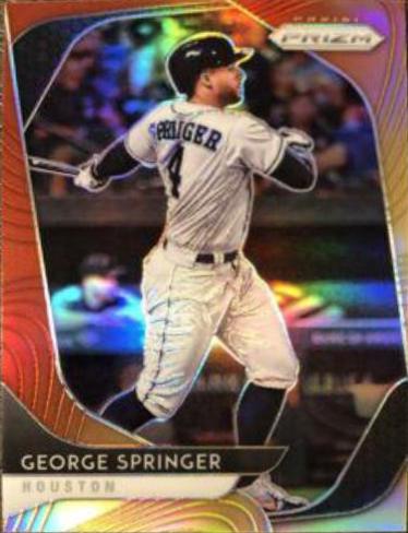 George Springer [Red Orange Prizm] #86