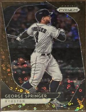 George Springer [White Sparkle Prizm] #86