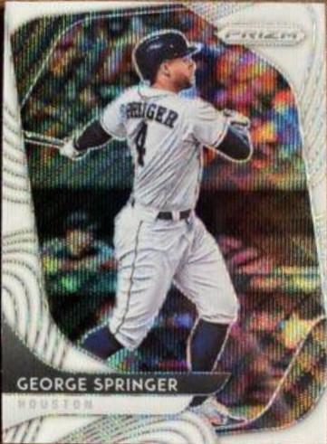 George Springer [White Wave Prizm] #86