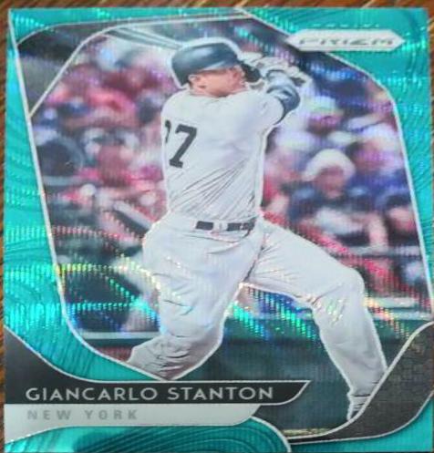 Giancarlo Stanton [Blue Wave Prizm] #164