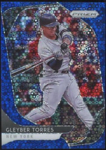 Gleyber Torres [Blue Donut Circles Prizm] #100