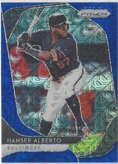 Hanser Alberto [Blue Mojo Prizm] #110