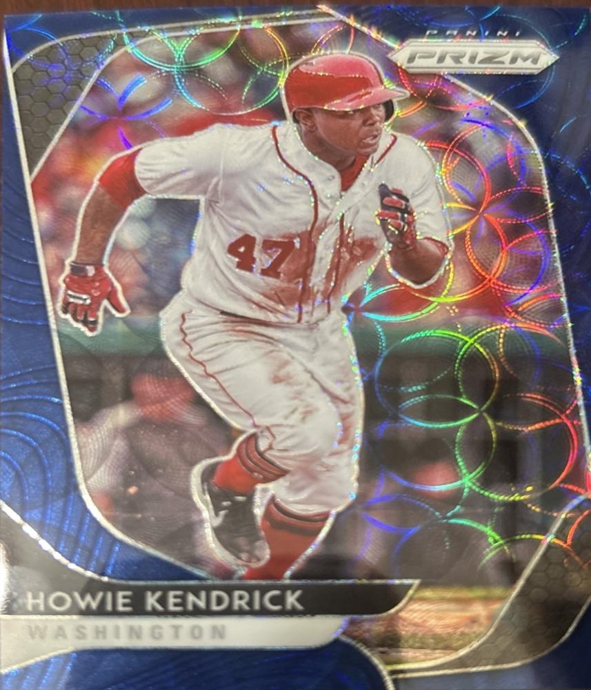 Howie Kendrick [Navy Blue Kaleidoscope Prizm] #11