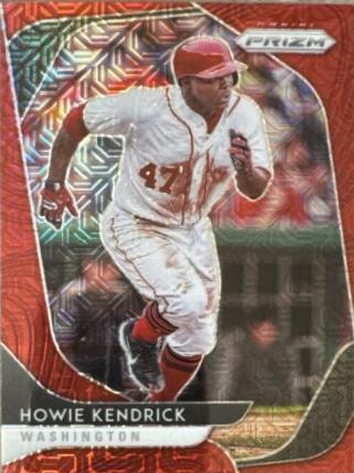 Howie Kendrick [Red Mojo Prizm] #11