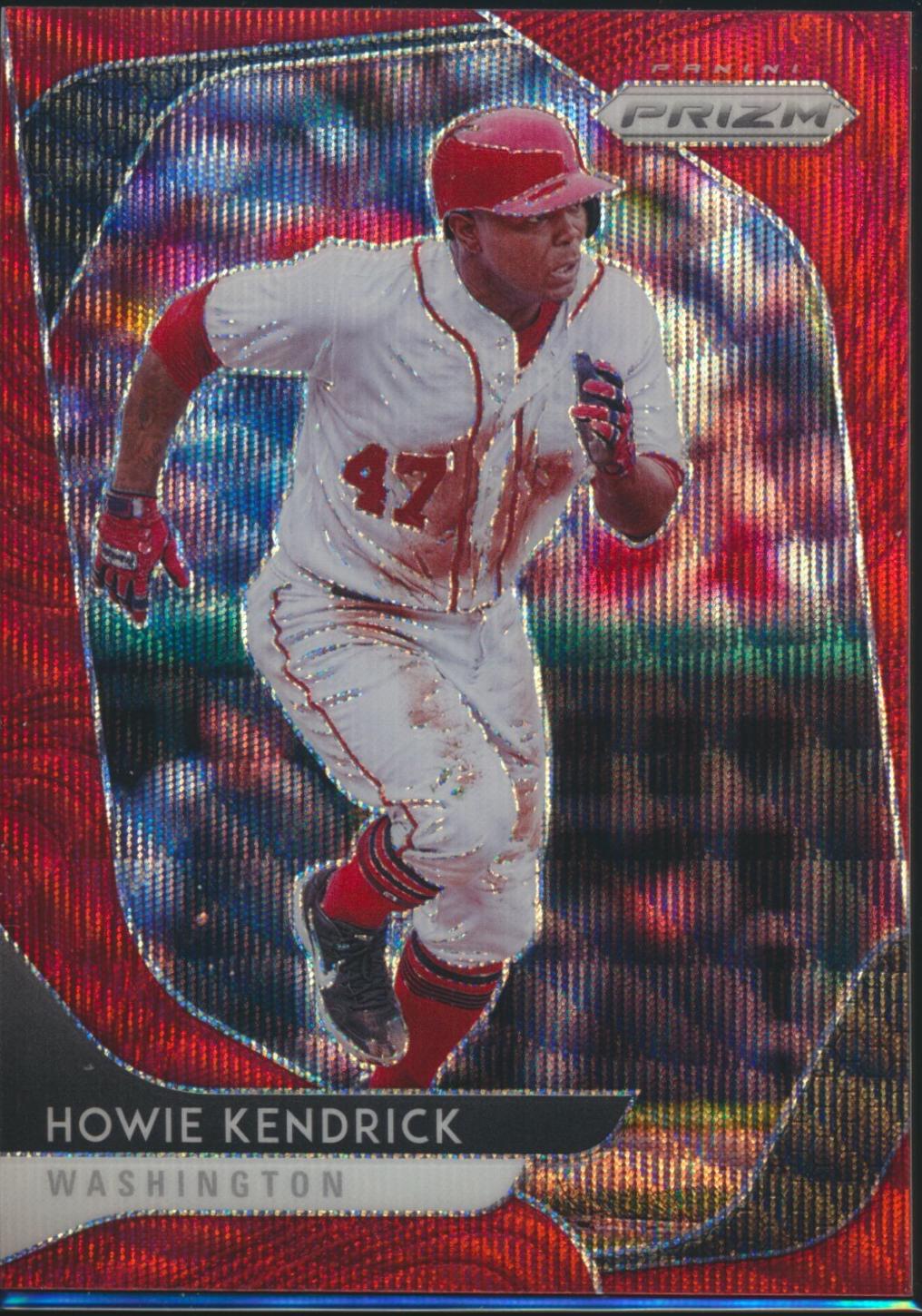 Howie Kendrick [Red Wave Prizm] #11