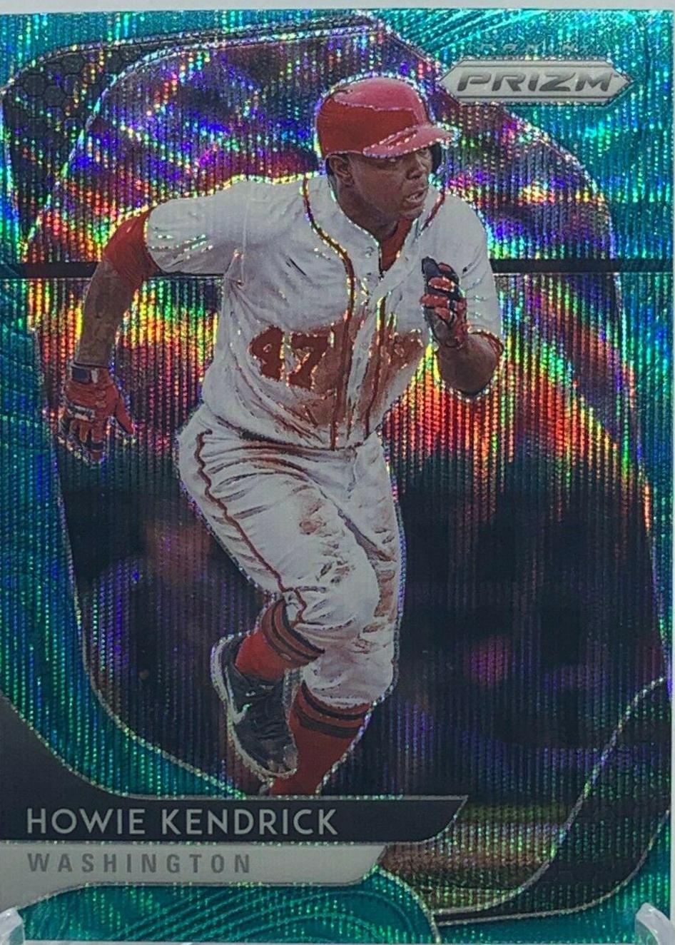 Howie Kendrick [Teal Wave Prizm] #11