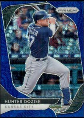 Hunter Dozier [Blue Mojo Prizm] #175