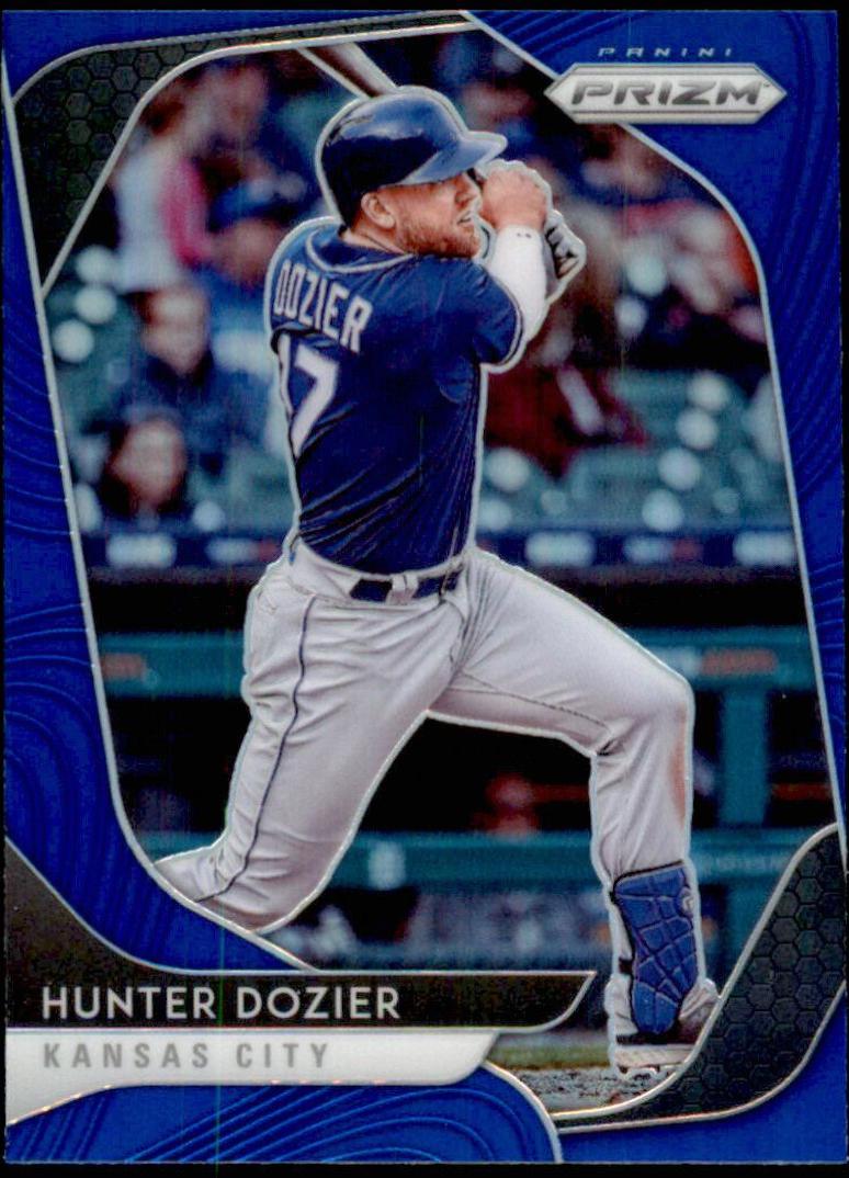 Hunter Dozier [Blue Prizm] #175