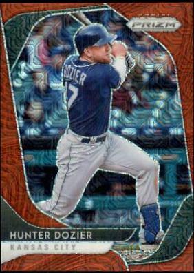 Hunter Dozier [Red Mojo Prizm] #175