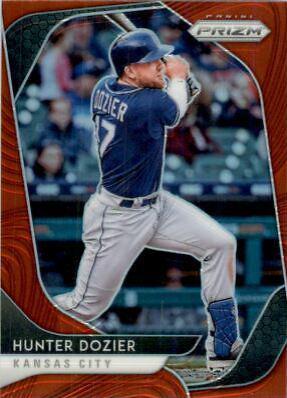 Hunter Dozier [Red Prizm] #175