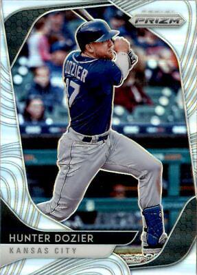 Hunter Dozier [Silver Prizm] #175