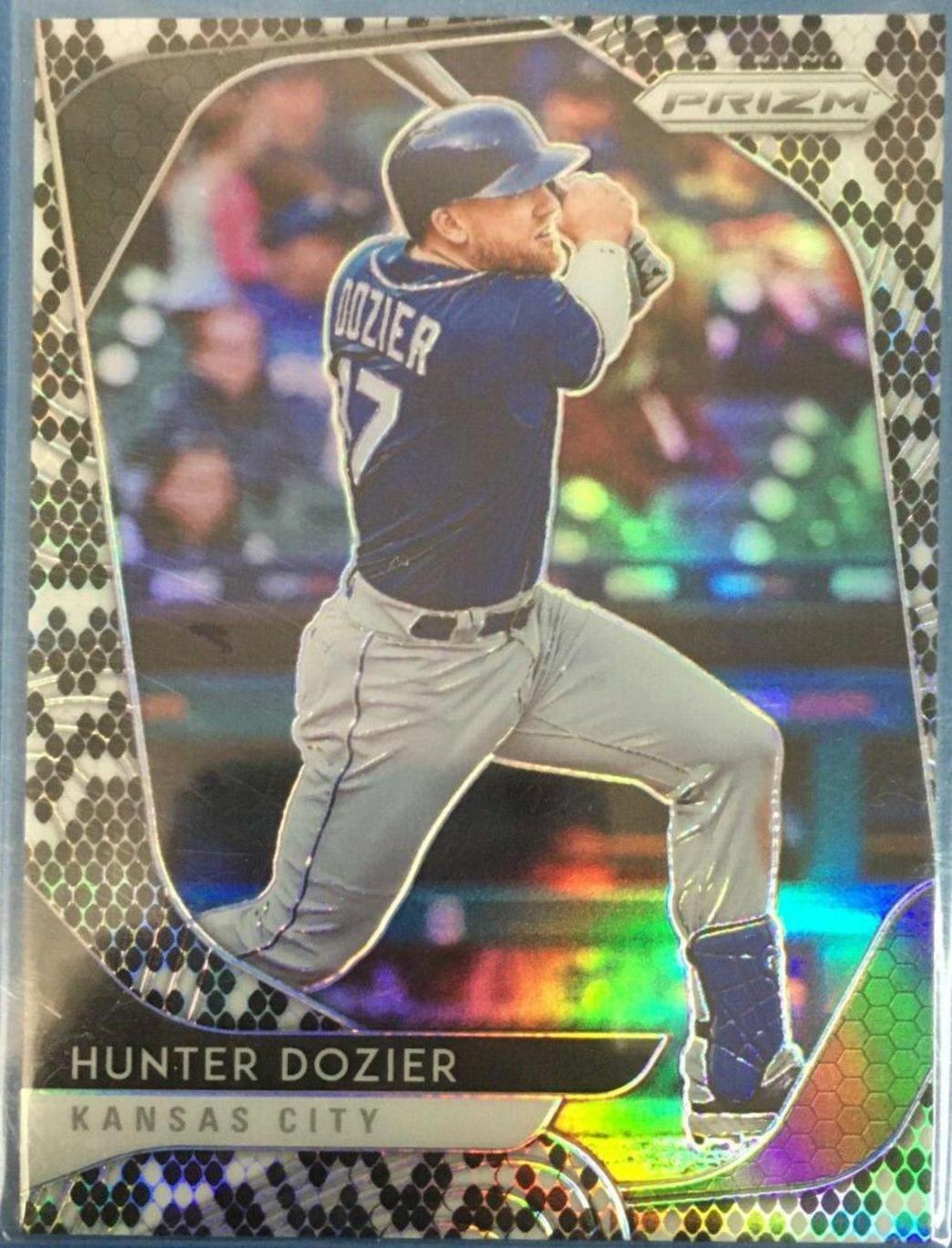 Hunter Dozier [Snake Skin Prizm] #175