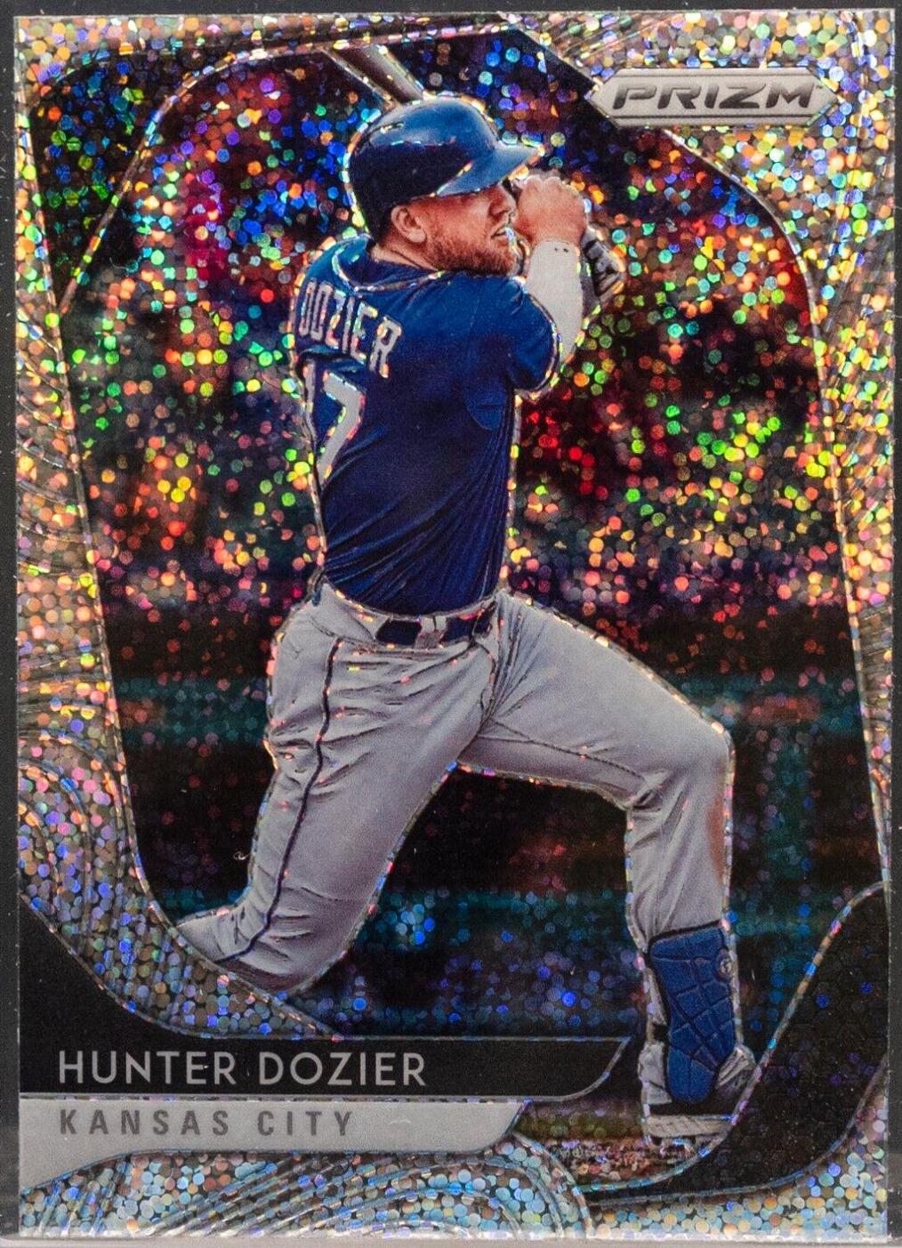 Hunter Dozier [White Sparkle Prizm] #175