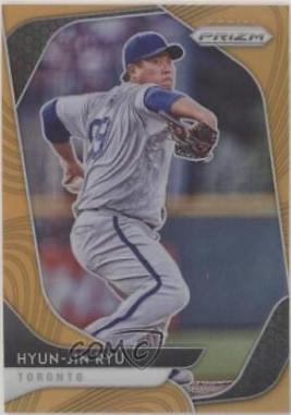 Hyun Jin Ryu [Neon Orange Prizm] #92