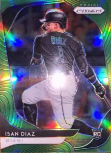 Isan Diaz [Lime Green Prizm] #25