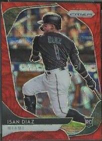 Isan Diaz [Red Wave Prizm] #25