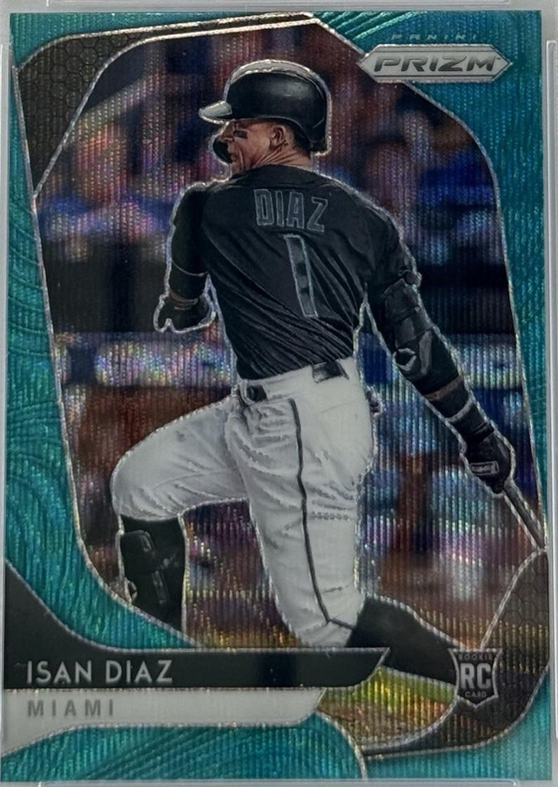Isan Diaz [Teal Wave Prizm] #25
