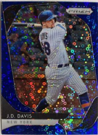 J.D. Davis [Blue Donut Circles Prizm] #228