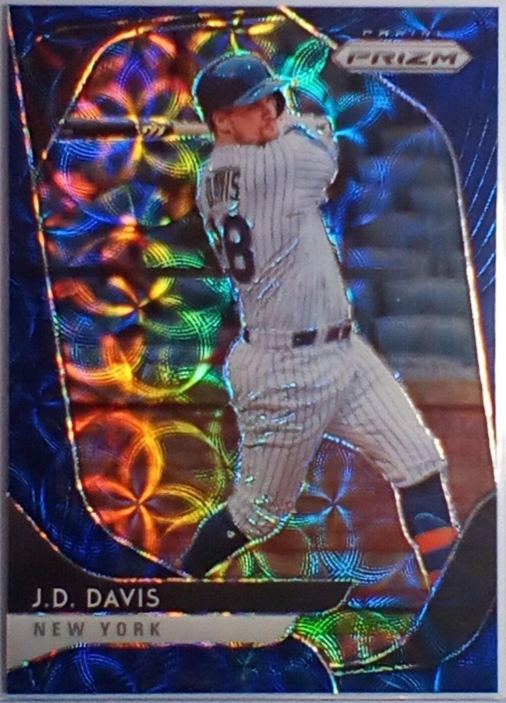 J.D. Davis [Navy Blue Kaleidoscope Prizm] #228