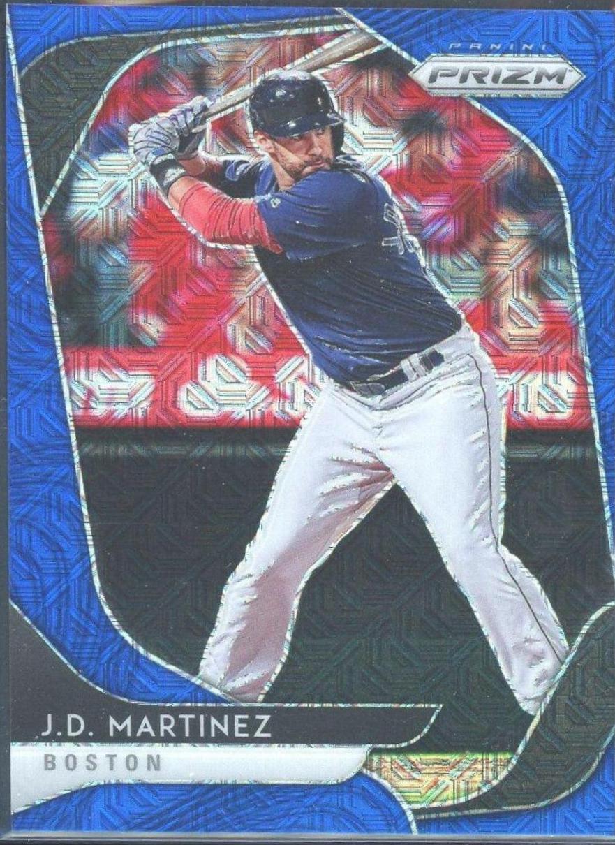 J.D. Martinez [Blue Mojo Prizm] #244
