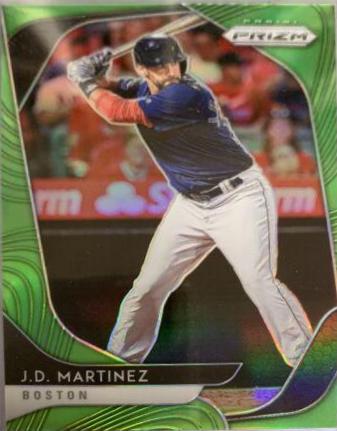 J.D. Martinez [Lime Green Prizm] #244