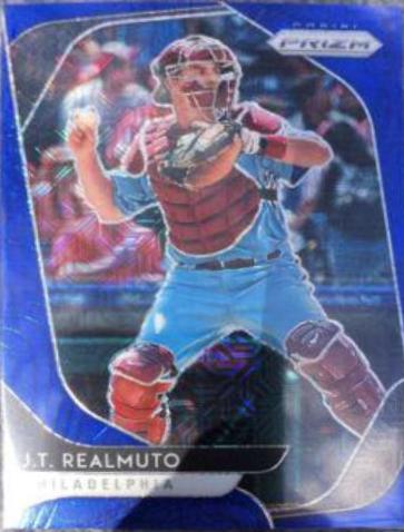 J.T. Realmuto [Blue Mojo Prizm] #172